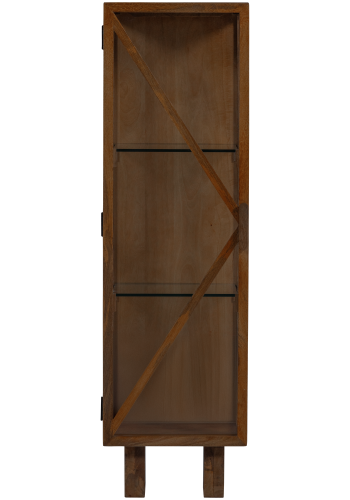 WOOOD Kella 1-d�rs skap Mango Tre Brun
