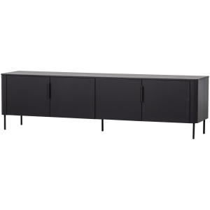 WOOOD Gunnar TV-sk�p 200 cm mattsvart [Fsc]