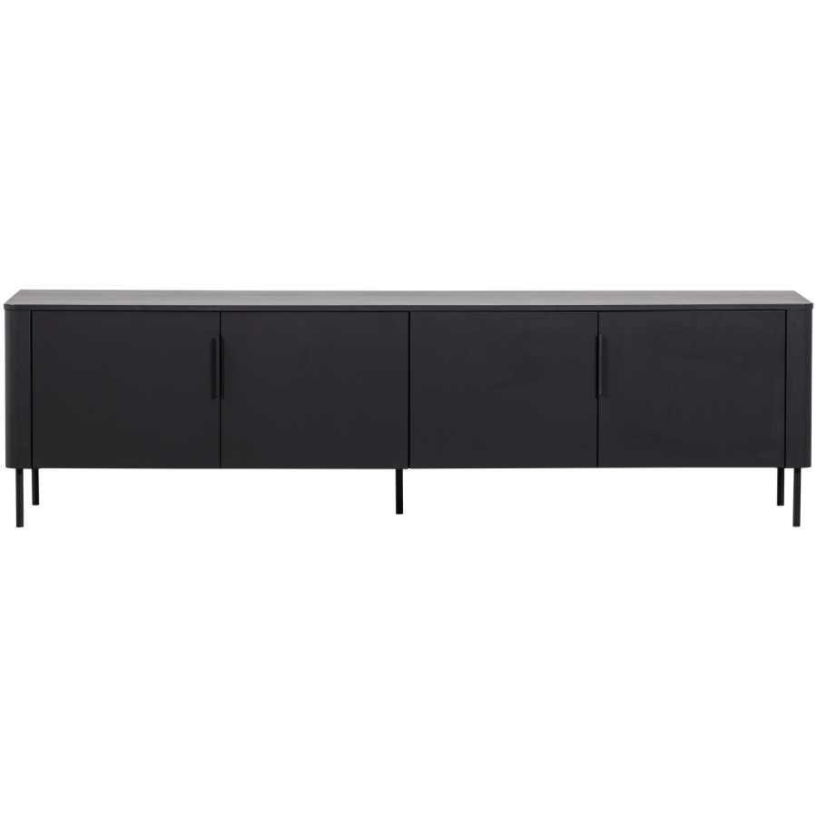WOOOD Gunnar TV-skap 200 cm matt svart [Fsc]