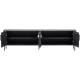 WOOOD Gunnar TV-skap 200 cm matt svart [Fsc]