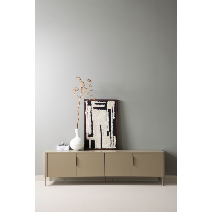 WOOOD Gunnar TV-skap 200 cm furu sm�r [Fsc]