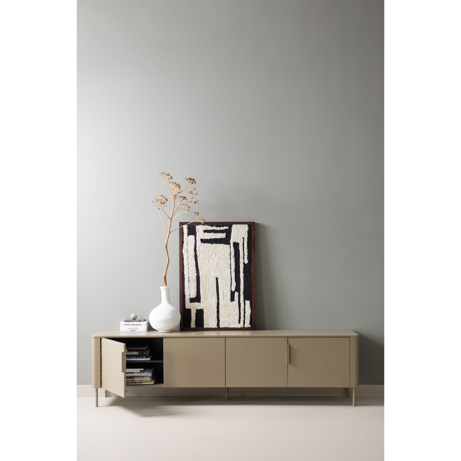 WOOOD Gunnar TV-skap 200 cm furu sm�r [Fsc]