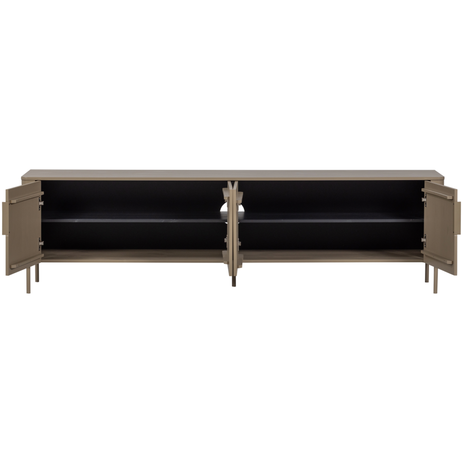 WOOOD Gunnar TV-skap 200 cm furu sm�r [Fsc]