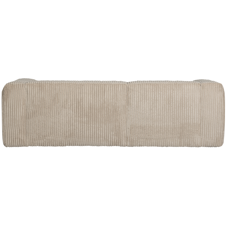 WOOOD Bean sofa, m. venstre chaiselong - travertin fljl stof