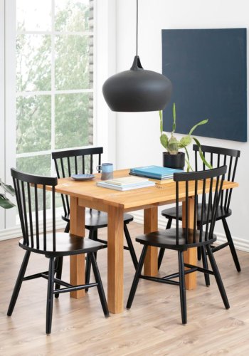 ACT NORDIC Riano spisebordsstol - sort birketr