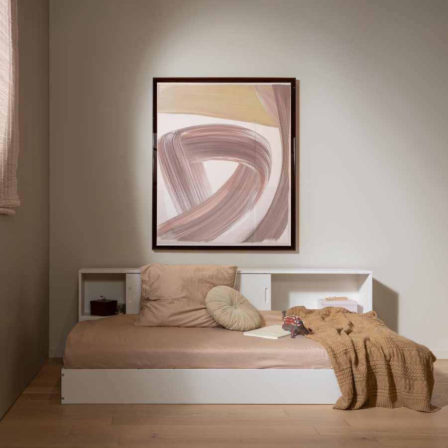 WOOOD Carter seng furu hvit 90x200 cm [Fsc]