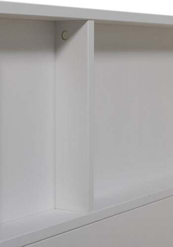 WOOOD Carter seng furu hvit 90x200 cm [Fsc]