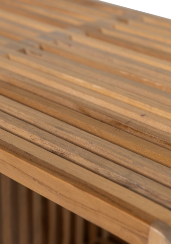 WOOOD Jasmijn sidebord resirkulert teak natur - sett med 2