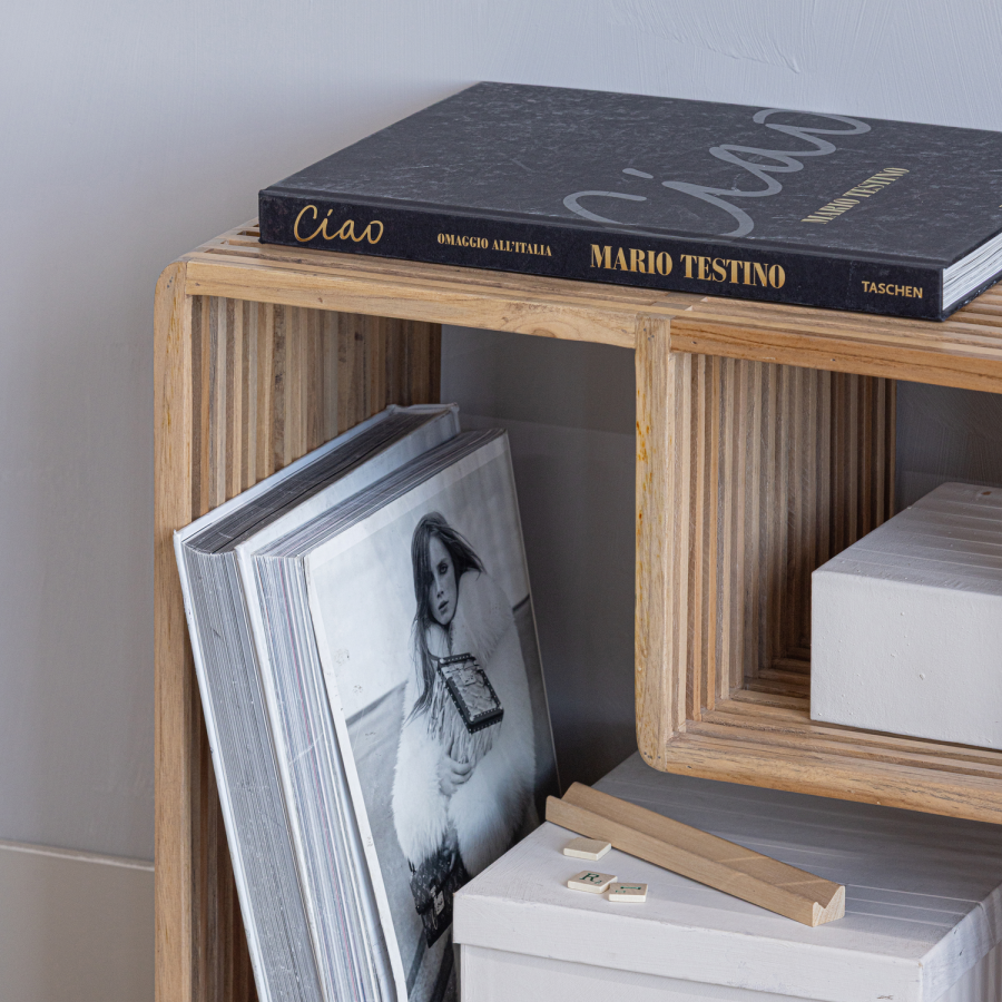 TRE Jasmijn Sidebord Resirkulert biff Naturlig