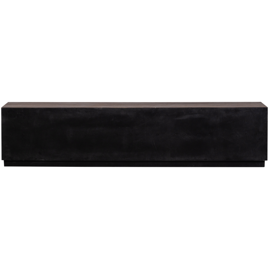 WOOOD Sun TV-skap med �pen planl�sning, gjenvunnet teak, brun