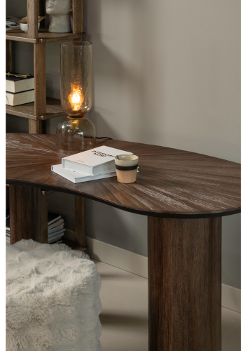 WOOOD Sun Organic Sidebord/Skrivebord Resirkulert Teak Brun