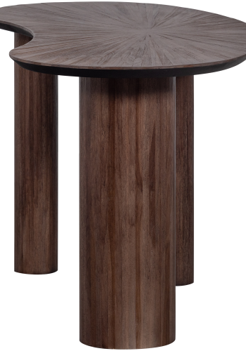 WOOOD Sun Organic Sidebord/Skrivebord Resirkulert Teak Brun