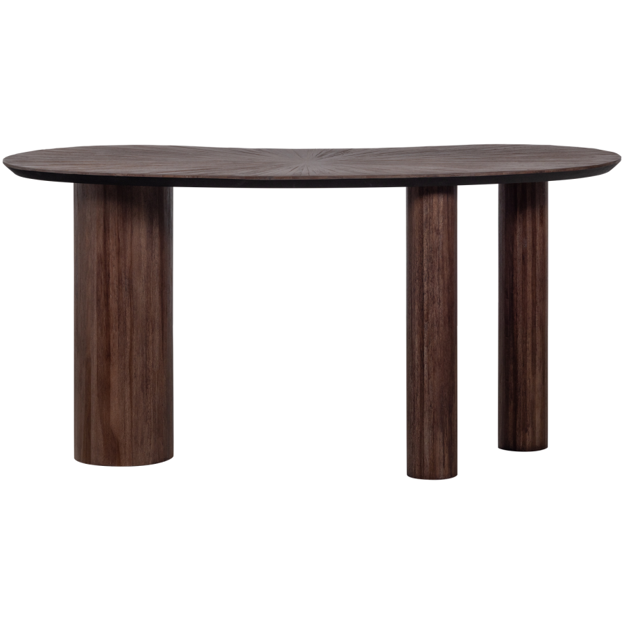 WOOOD Sun Organic Sidebord/Skrivebord Resirkulert Teak Brun