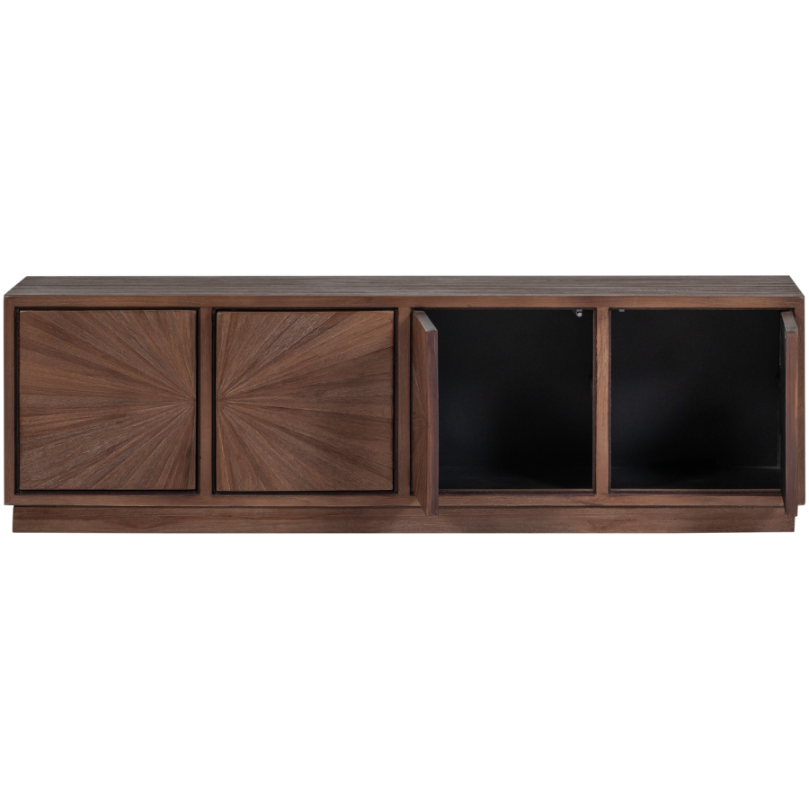 WOOOD Sun TV-skap resirkulert teak brun