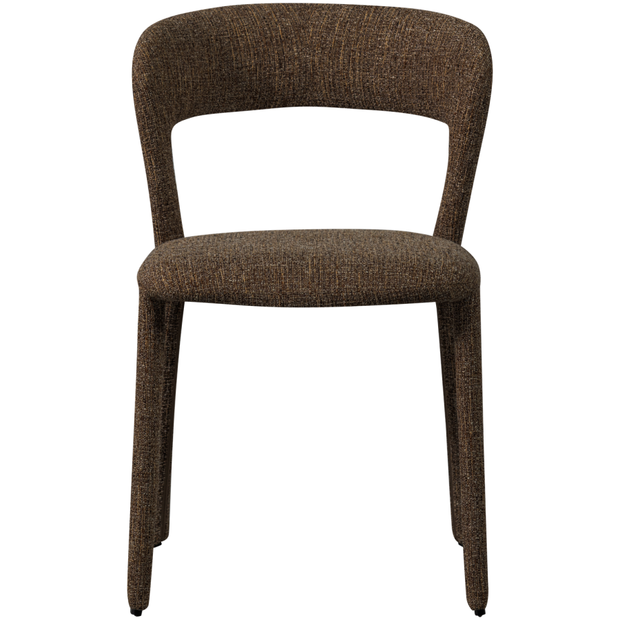 WOOOD Noble Matstol M&ouml;rkbrun Melange