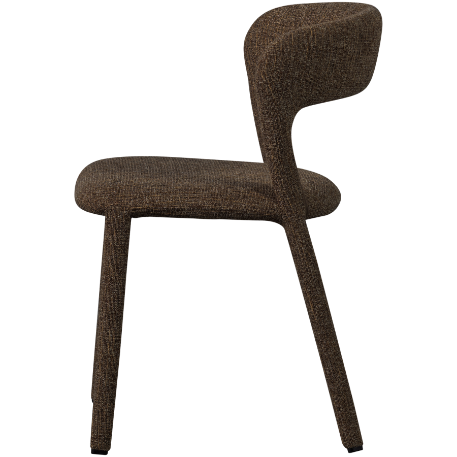 WOOOD Noble Matstol M&ouml;rkbrun Melange