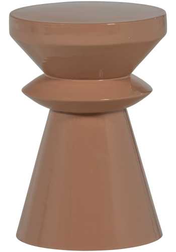 WOOOD Fedde sidebord metall gammelrosa