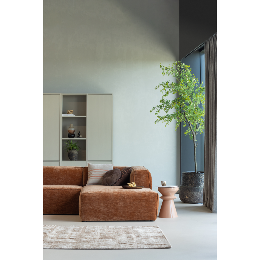 WOOOD Fedde sidebord metall gammelrosa