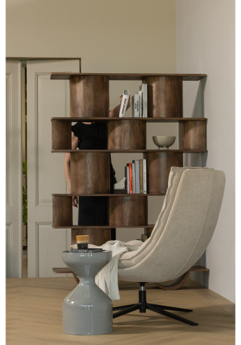 WOOOD Floyd sidebord metall lys gr�