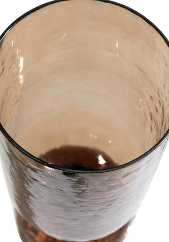 WOOOD Gigi Bordslampa Hamrad Glas 51X15Cm Brun