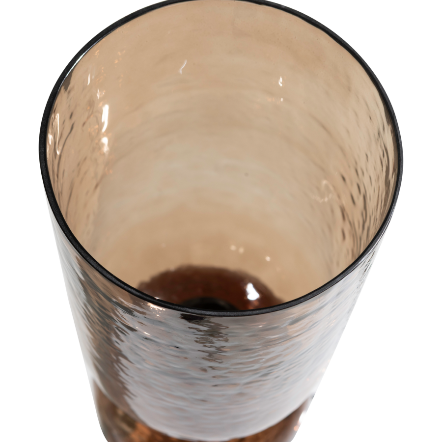 WOOOD Gigi Bordslampa Hamrad Glas 51X15Cm Brun