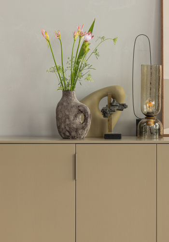 WOOOD Gigi Bordlampa Glas 38X15Cm Naturf�rgad