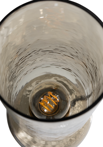 WOOOD Gigi Bordlampa Glas 38X15Cm Naturf�rgad