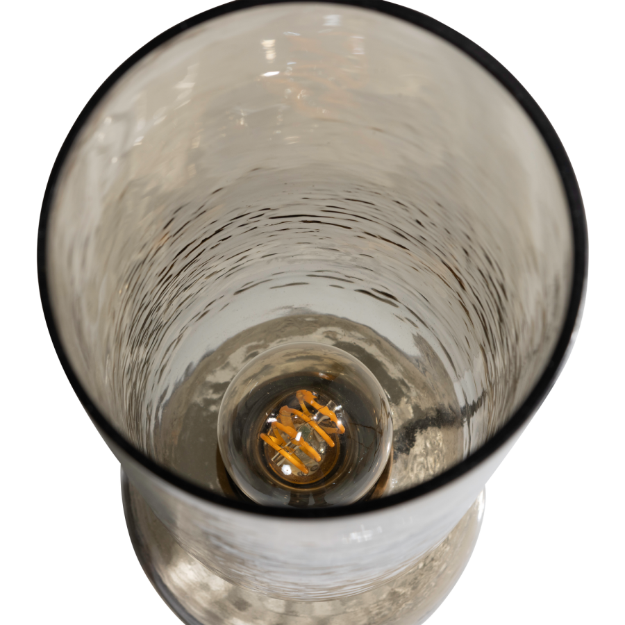 WOOOD Gigi Bordlampa Glas 38X15Cm Naturf�rgad