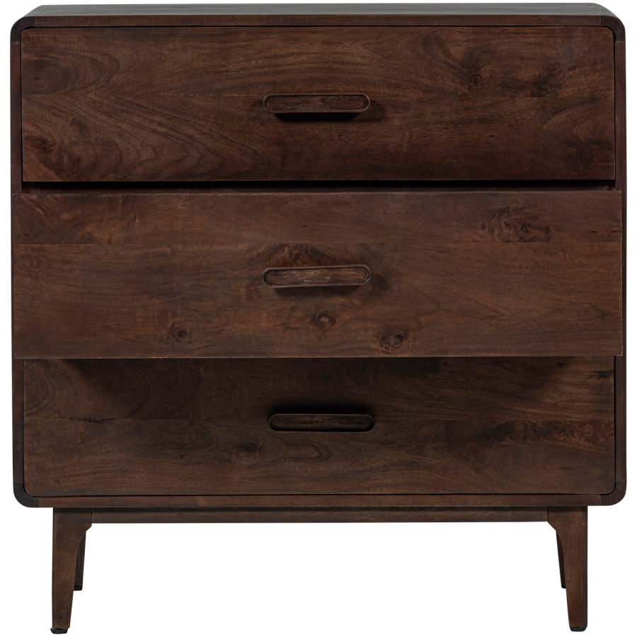 WOOOD Liya skap med skuffer mangotre m�rkebrun