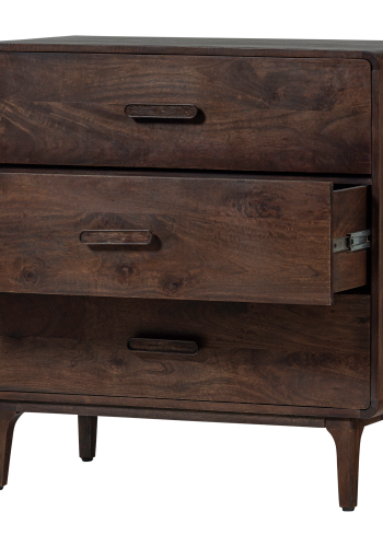 WOOOD Liya skap med skuffer mangotre m�rkebrun