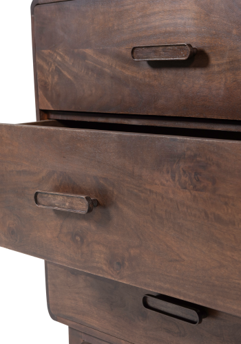 WOOOD Liya skap med skuffer mangotre m�rkebrun