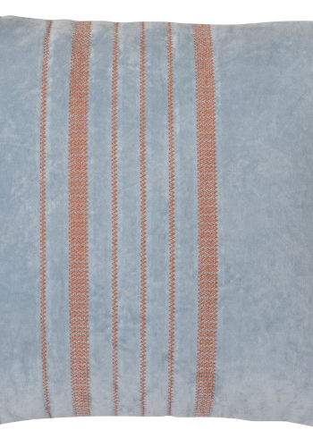 WOOOD Laon Puter Velour Natur/Bl� - Sett med 3