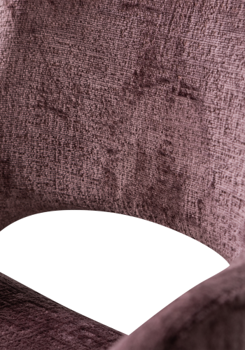 WOOOD Eliva Matstol Struktur Velour Lila - Set om 2