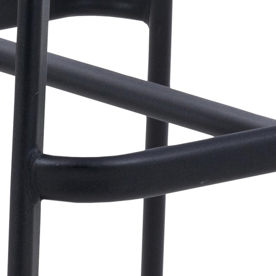 ACT NORDIC I_Oregon barkrakk, m. ryggsttte og fotsttte - cognac vintage PU og svart metall