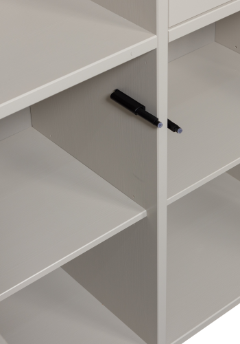 WOOOD Meggy oppbevaringsskap h�yre 108 cm furufiber [Fsc]