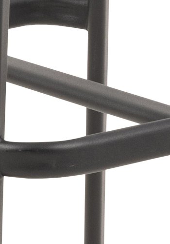 ACT NORDIC I_Oregon barkrakk, med ryggsttte og fotsttte - svart vintage PU og svart metall