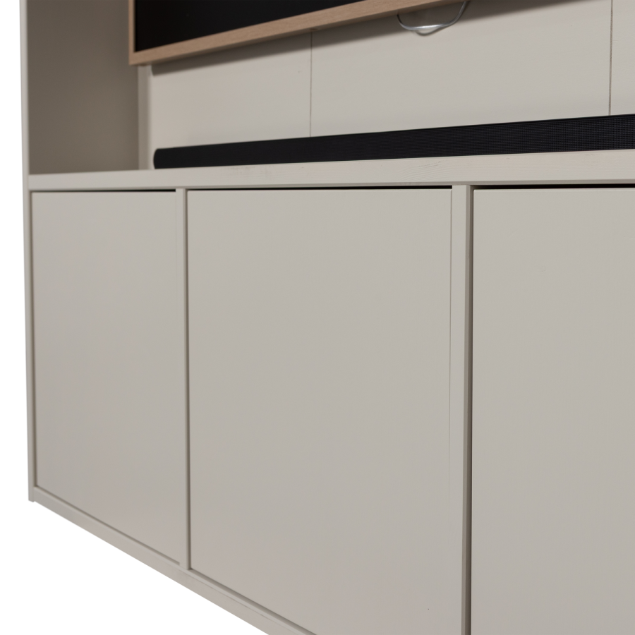 WOOOD Meggy TV-skap 160 cm furufiber [Fsc]