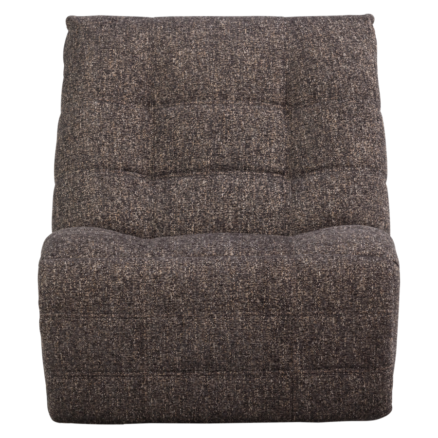 WOOOD Hein elektrisk lenestol antrasitt/brun melert