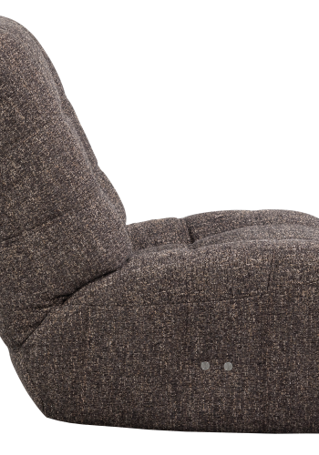 WOOOD Hein elektrisk lenestol antrasitt/brun melert