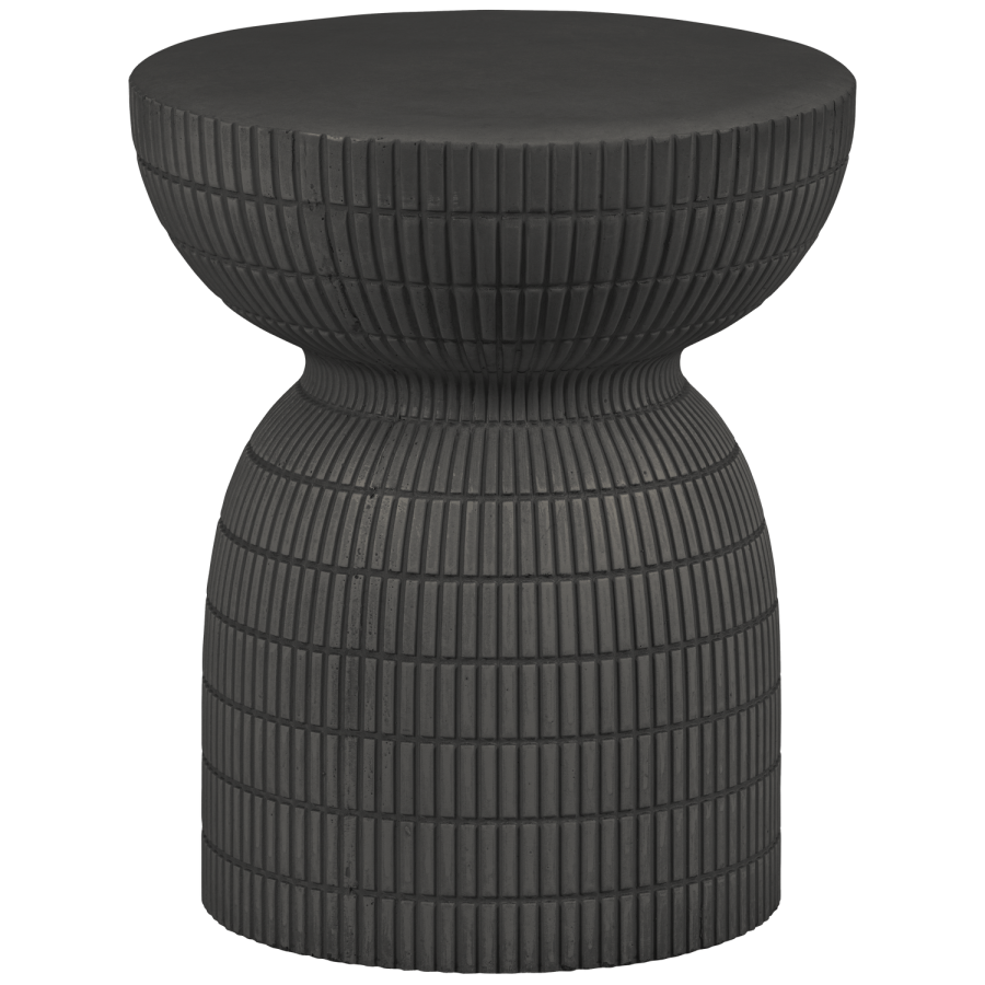 WOOOD SAMSON SOFFBORD MED BETONGLOOKSENT KAFFE 44x37CM