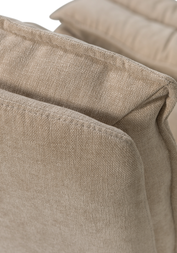 WOOOD Kube svingstol med heklede armlener, natur