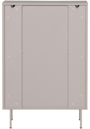 WOOOD Tours Kommode med 4 skuffer, melamin/MDF, sand