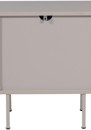 WOOOD Tours kommode/nattbord med 2 skuffer melamin/MDF sand