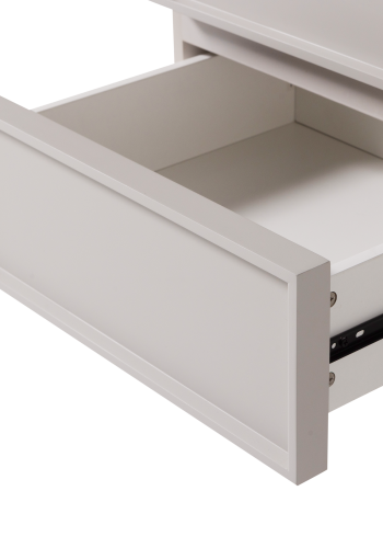 WOOOD Tours kommode/nattbord med 2 skuffer melamin/MDF sand