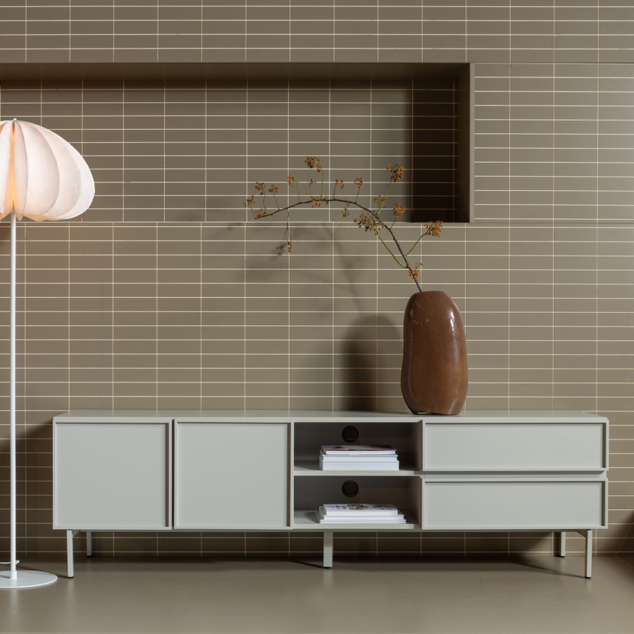 WOOOD Tours TV-skap 180 cm melamin/MDF sand