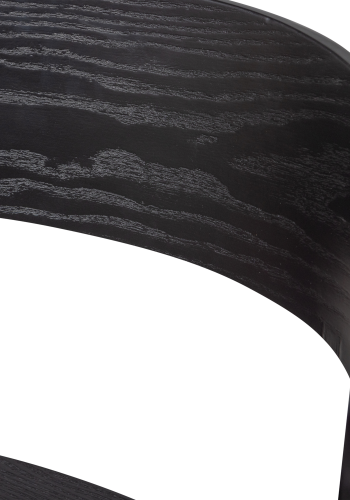 WOOOD Cras spisebordsstol - sort asketr