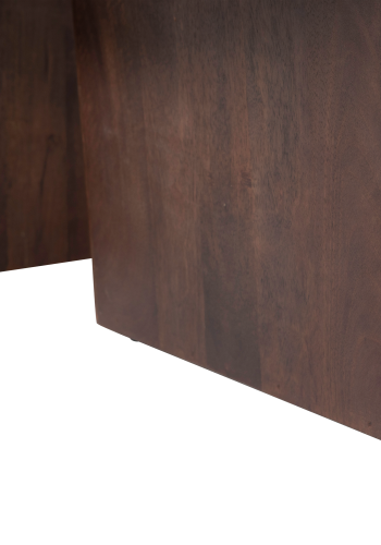 WOOOD Seam sofabord mangotre m�rk brun