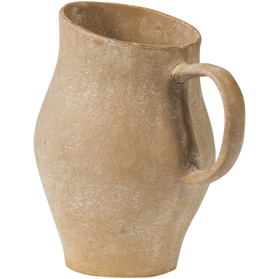 WOOOD Valerie Vase Aluminium Sand