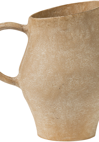 WOOOD Valerie Vase Aluminium Sand