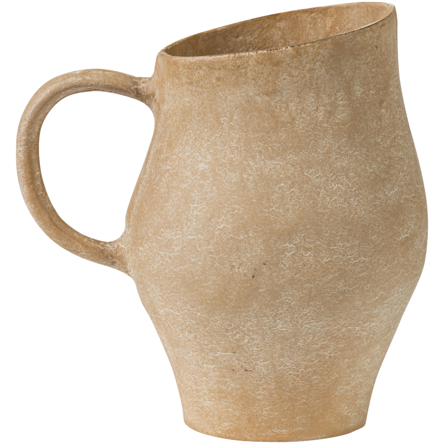 WOOOD Valerie Vase Aluminium Sand